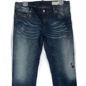 Navy Blue Diesel Jeans